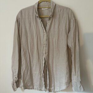 Uniqlo Linen Blouse